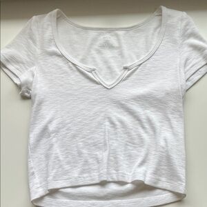 Aerie: Basic White Tee